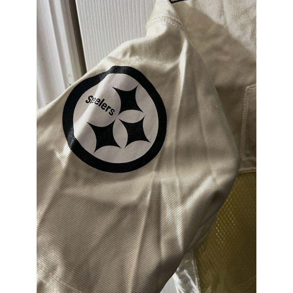 Ben Roethlisberger #7 Pittsburgh Steelers Gold Reebok NFL Jersey Womens XLarge - Picture 5 of 6